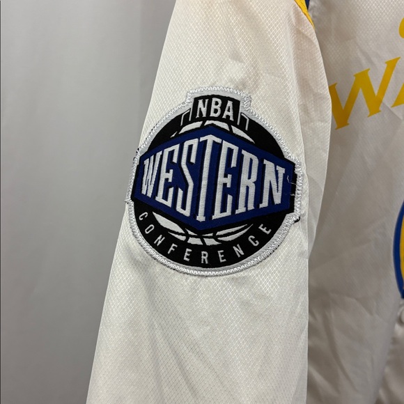 NBA Golden State Warriors UNK Lightweight Windbreaker Jacket Size Small - Picture 10 of 12